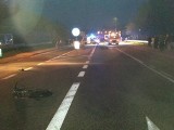 Przebieczany. Wypadek na DK 94. Motocykl zderzył się z samochodem