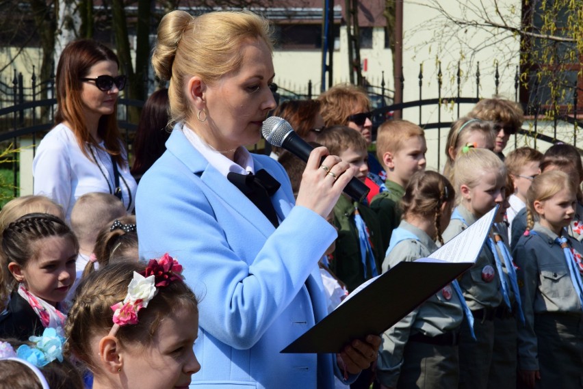 W Szkole Podstawowej odbyła się uroczystość patriotyczna...