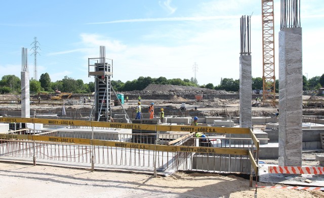 Stadion Widzewa - dziś wmurowano kamień węgielny