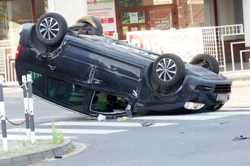 Wypadek w Kaliszu. W piątek przed godziną 7 rano na...