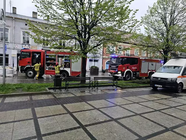 W centrum Częstochowy - w I alei Najświętszej Maryi Panny - doszło do pożaru
