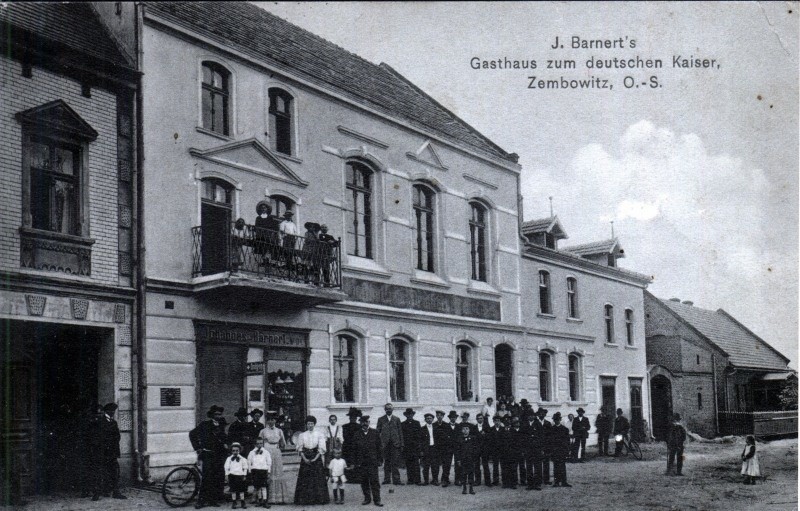 Przy dzisiejszej ul. Murka stał budynek Johannesa Barnerta....