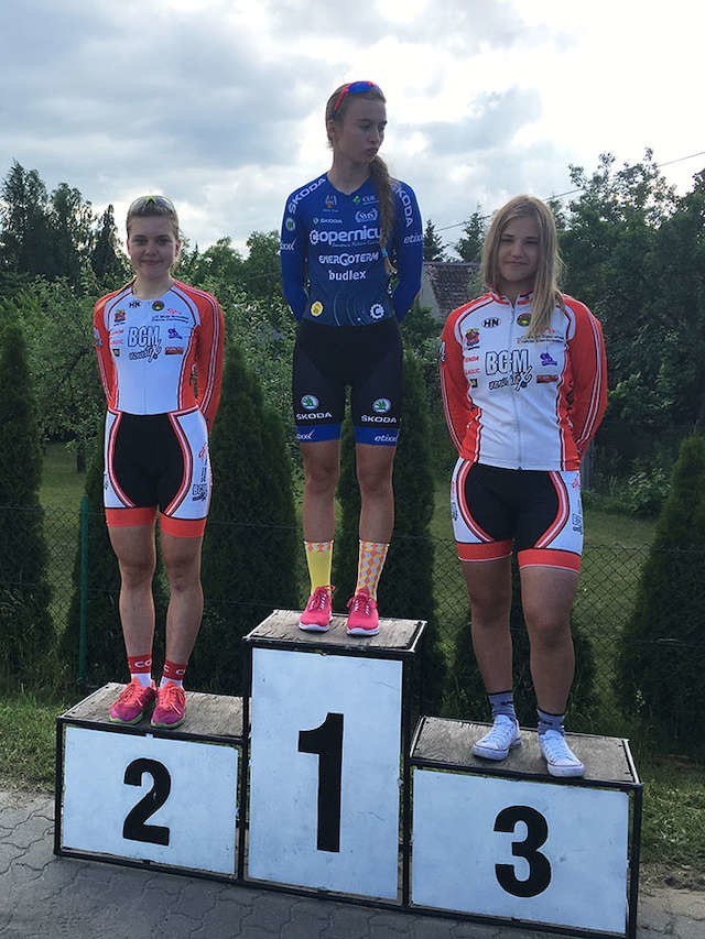 Na najwyższym stopniu podium Oliwia Majewska