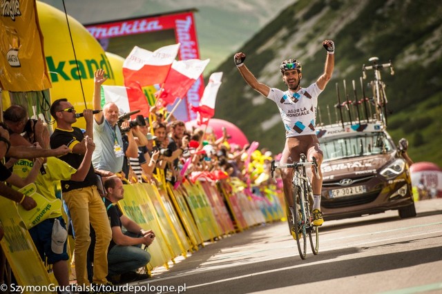 Christophe Riblon zwyciężył w 2. etapie Tour de Pologne w Dolomitach.