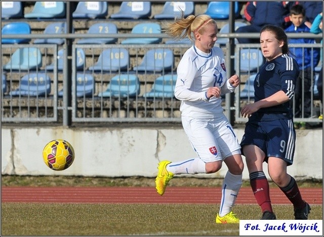 Mecz Szkocja - Słowacja (2:0) w Koszalinie