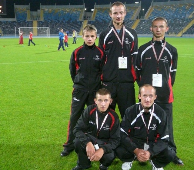 W turnieju w Bydgoszczy brali udział (na zdjęciu od lewej, od góry): Michał Stasiura, Łukasz Młyniec, Piotr Wilk, Albert Granowicz, Paweł Kapusta.