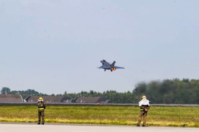 NATO Tiger Meet - do Poznania zleciały myśliwce z całej Europy