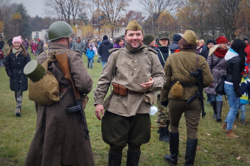 Jak Sowieci zajmowali Katowice: Rekonstrukcja historyczna na Kolejarzu [ZDJĘCIA]