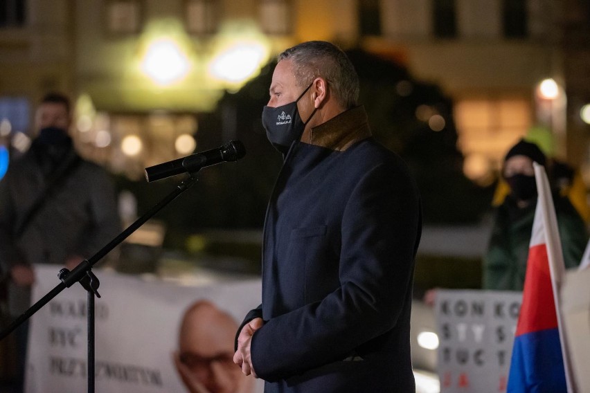 Pierwsza legalna manifestacja w Bydgoszczy, zorganizowana...