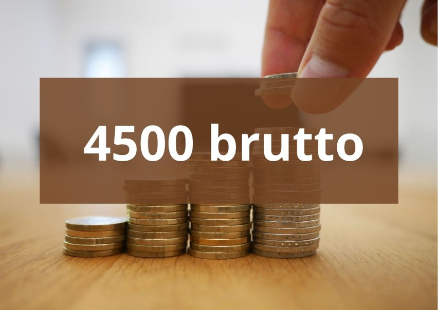 PENSJA: 4500 brutto...