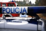 Wypadek na autostradzie A4. Wypadek BMW na nitce w stronę Katowic