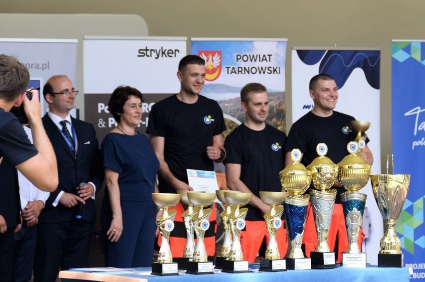 Ratownicy z Dąbrowy Tarnowskiej najlepsi podczas tarnowskich mistrzostw