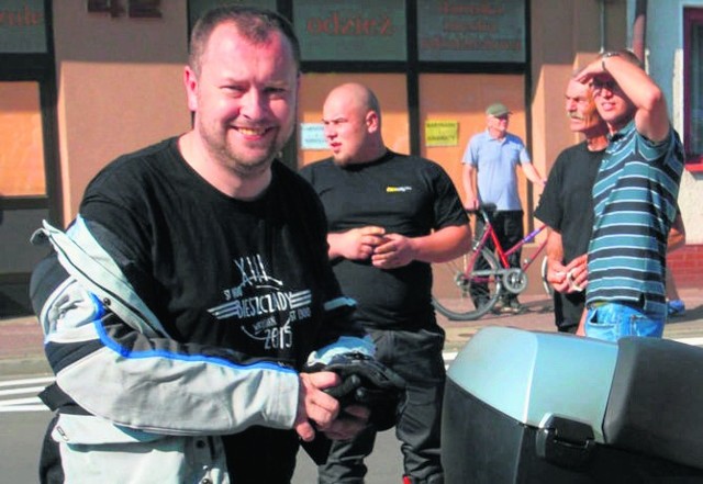 Sławomir Czwal - nowy radny powiatu niżańskiego, pasjonuje się sportem motorowym