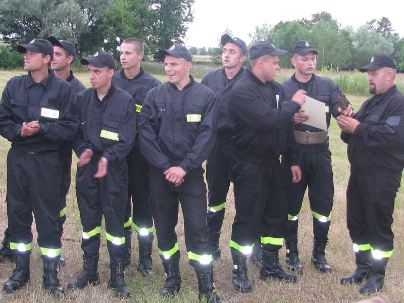 Najlepszą drużyną okazali się strażacy z Udrzyna