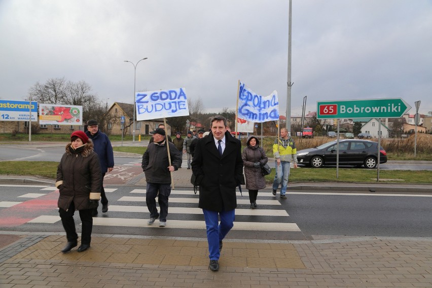 Grabówka. Kolejny protest mieszkańców (zdjęcia)