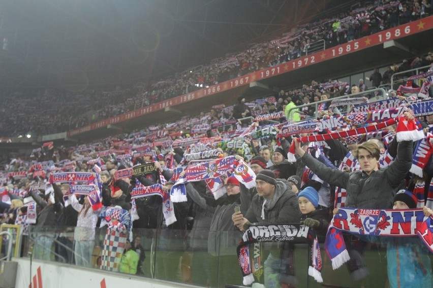 Górnik Zabrze - Hajduk Split ZDJĘCIA KIBICÓW