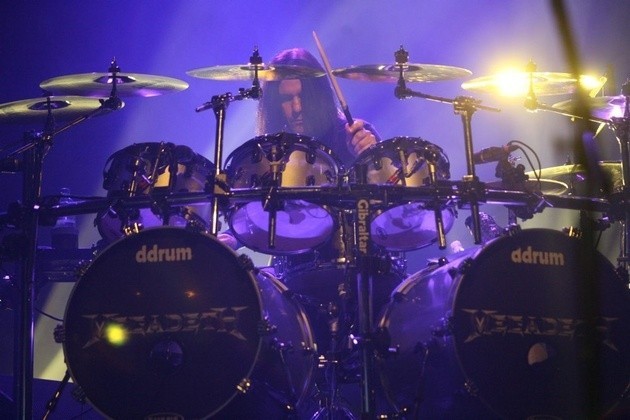 Zdjęcie z ostatniego koncertu Slayera w Łodzi - z 2011 r.