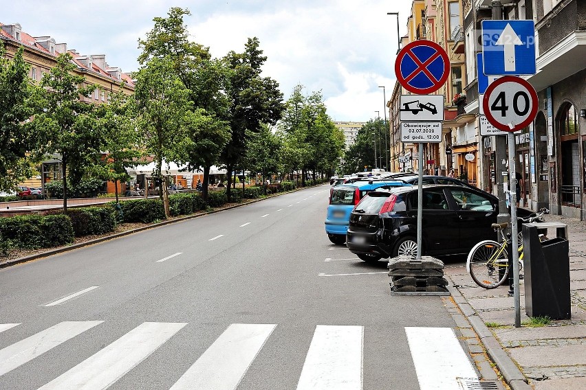 Aleja Jana Pawła II w Szczecinie