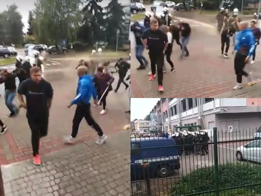 Interwencja policji po derbach w Tarnobrzegu. Kibice: policjanci gazowali nawet dzieci. Policja: interwencja była uzasadniona (WIDEO)