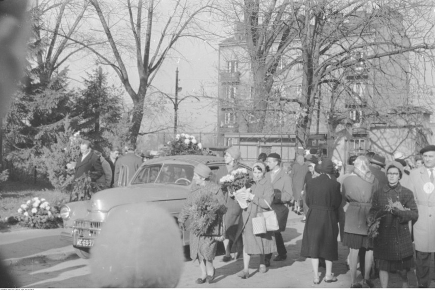 Warszawa, Powązki, 1963-64 rok.