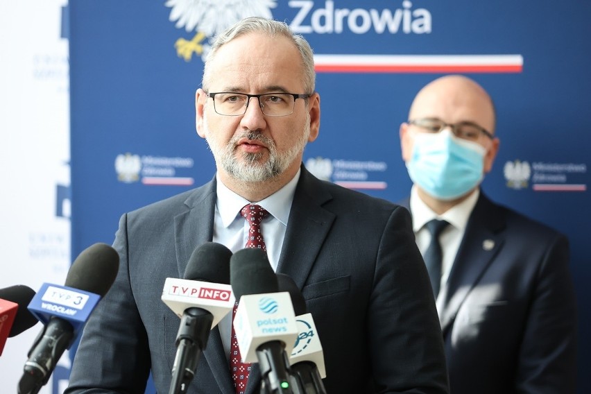 Minister Zdrowia Adam Niedzielski i Rzecznik Praw Pacjenta...