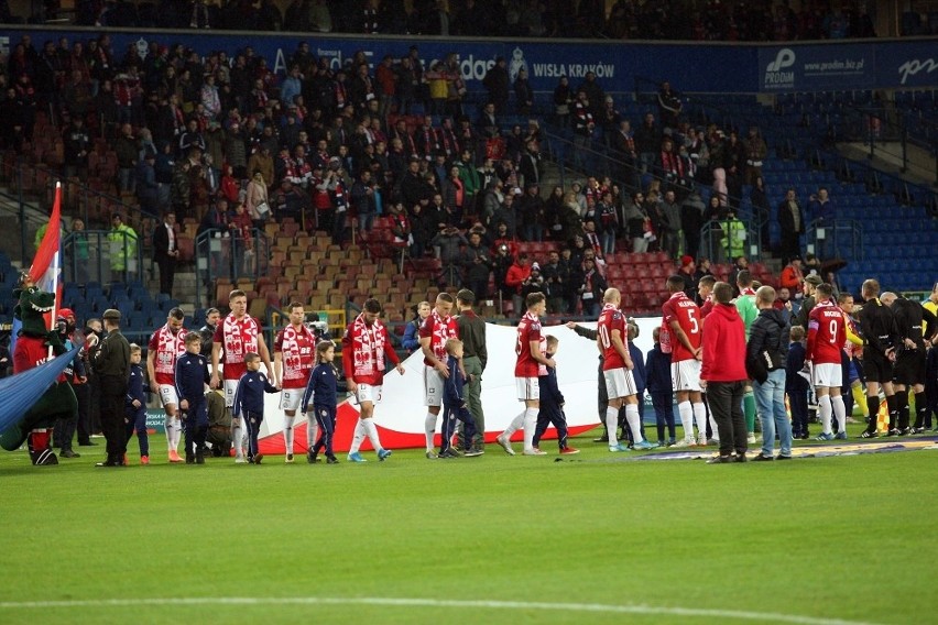 W meczu 15 kolejki PKO Ekstraklasy Wisła Kraków na stadionie...