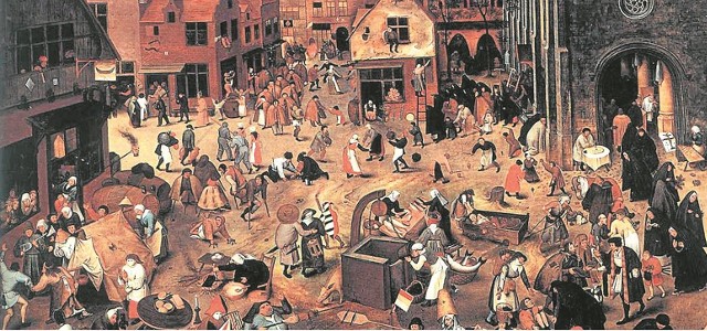 Pieter Brueghel Starszy „Wojna karnawału z Postem” (1559). Obraz przedstawia zetknięcie się dwóch okresów - postu i karnawału. Orazem zainspirował się Kaczmarski, pisząc tytułowy utwór programu „Wojna postu z karnawałem”