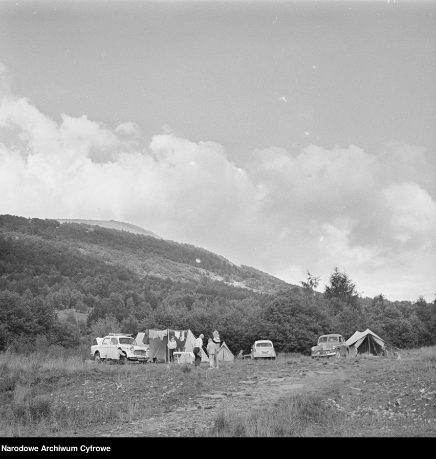 Wypoczynek w Bieszczadach w okolicach Leska
1970