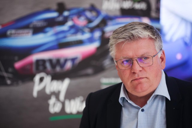 Otmar Szafnauer jest szefem zespołu BWT Alpine F1 Team