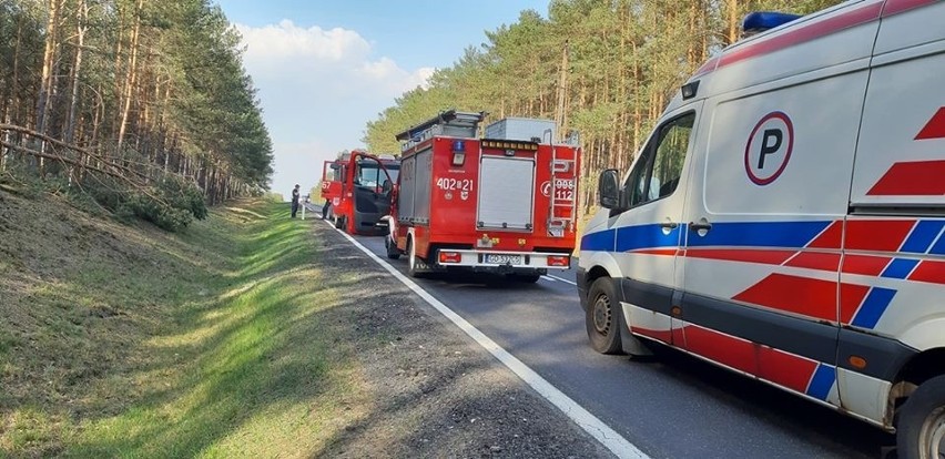 Wypadek niedaleko Bożanki