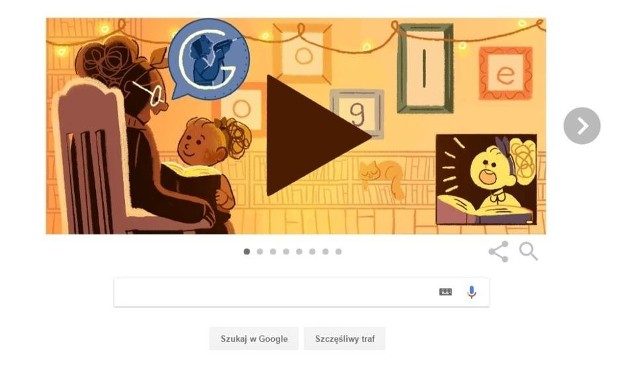 Międzynarodowy Dzień Kobiet - Google Doodle.