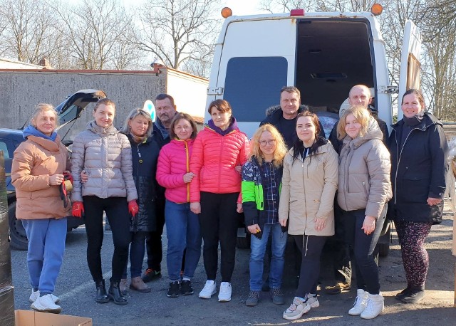 W Żarach, od początku wojny na Ukrainie, Ewelina Nawrot zorganizowała zbiórkę dla ofiar i uchodźców