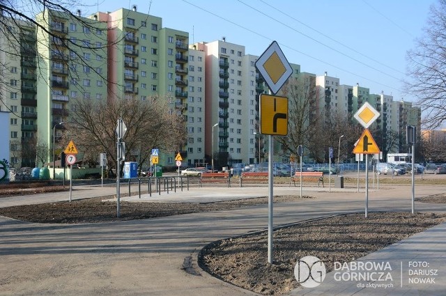 Dąbrowa Górnicza: na osiedlu Manhattan powstało miasteczko rowerowe