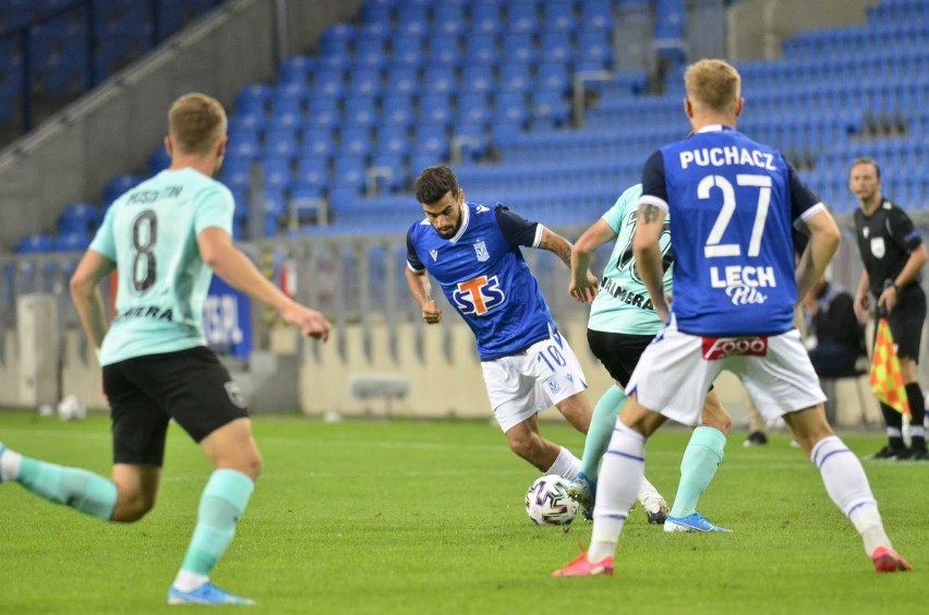 Lech Poznań - Valmiera FC 3:0: Kolejorz wygrywa z Łotyszami po golach napastników i awansuje do II rundy kwalifikacji Ligi Europy