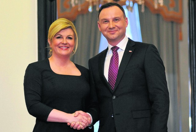 Andrzej Duda i Kolinda Grabar-Kitarović, prezydent Chorwacji, zaprosili na szczyt Trójmorza Donalda Trumpa