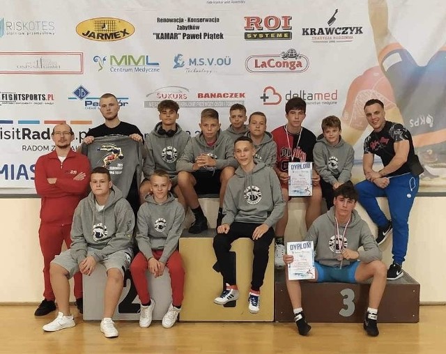 Na początek sezonu zapaśnicy ZKS Radomsko walczyli w Mistrzostwach Województwa Mazowieckiego