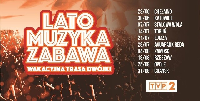 Wakacyjna Trasa Dwójki: kto wystąpi, gdzie i kiedy odbędą się koncerty? [program - 10.07.2019]