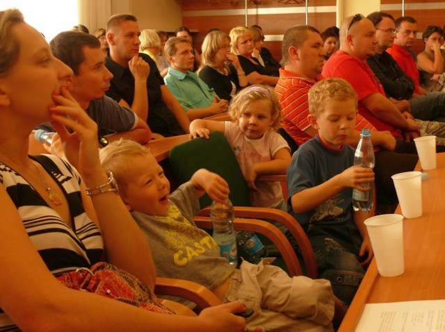 Na debacie o przedszkolach byli rodzice i ci, których debata dotyczyła.