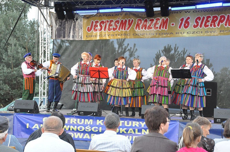 Gowarczów festyn na św. Rocha