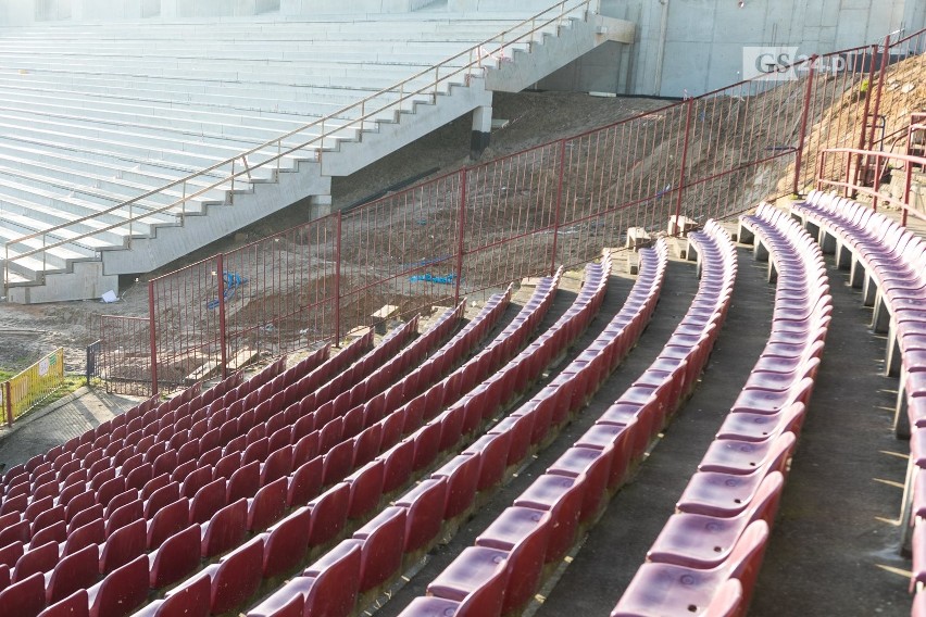 Nowy stadion w Szczecinie. Najnowsze ZDJĘCIA z placu budowy 