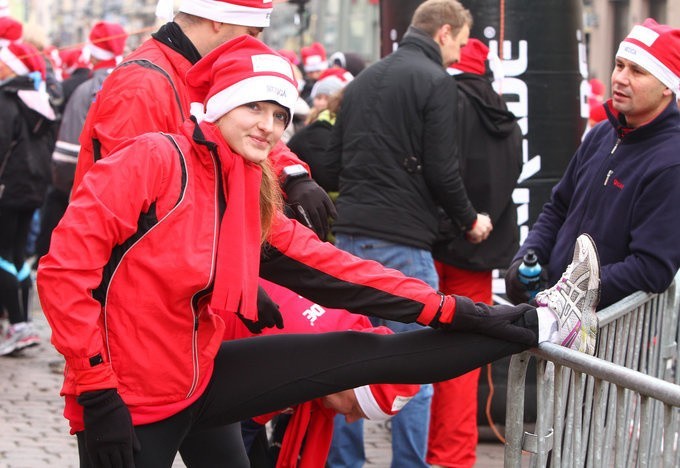 Uczestnicy Półmaratonu Świętych Mikołajów byli zachwyceni