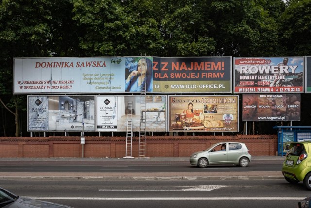 Likwidacja reklam w Krakowie po w prowadzeniu uchwały krajobrazowej