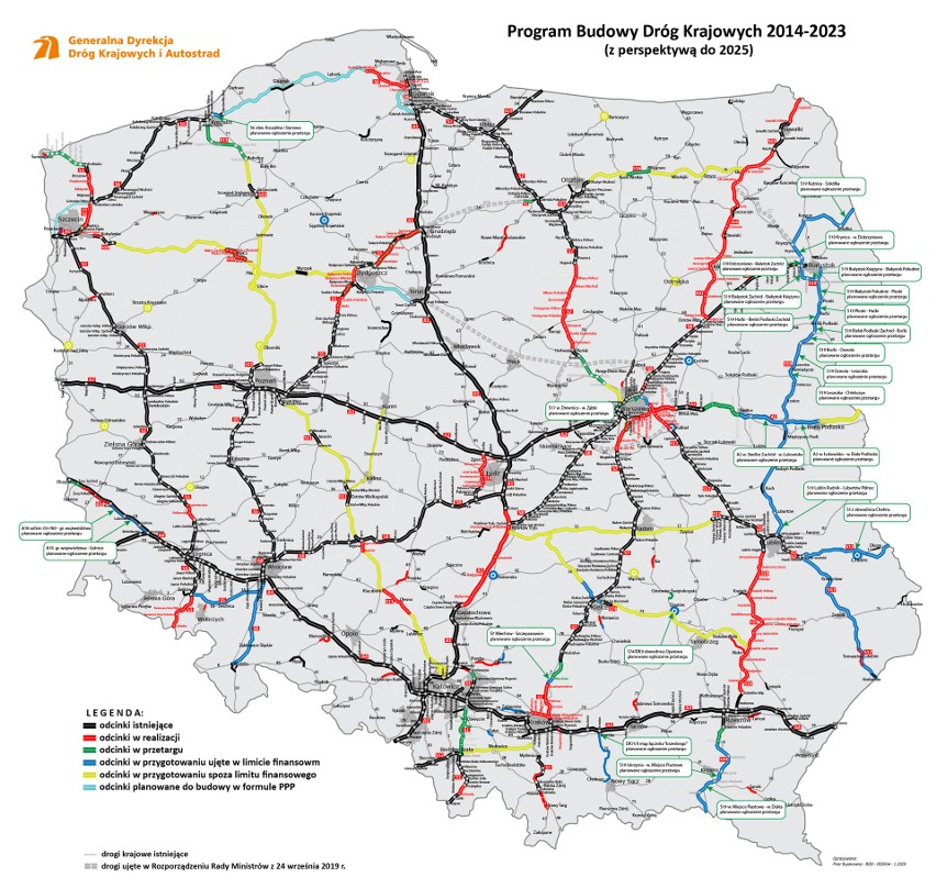 Podlaska S19. Generalna Dyrekcja Dróg Krajowych i Autostrad ustaliła wstępny harmonogram przetargów na projekt i budowę ekspresówki