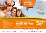 Maryla Rodowicz gwiazdą Festiwalu Funduszy Europejskich w Krakowie