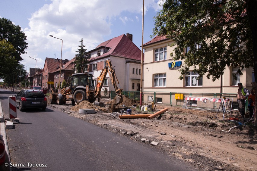 Wielka przebudowa ulicy. Tak stargardzka aleja Żołnierza wygląda pod koniec lipca [ZDJĘCIA]