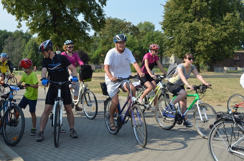 Pojechali rowerami z Głogowa do Bytomia Odrzańskiego