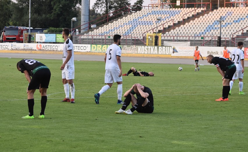 ROW Rybnik przegrał 1:2 z Górnikiem Łęczna. Kibice rozczarowani