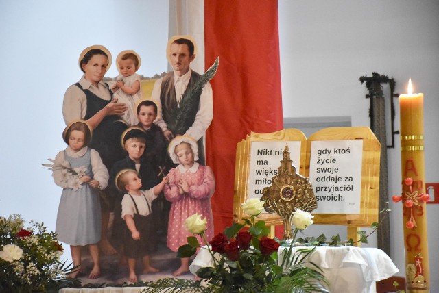 Parafia Miłosierdzia Bożego w Malborku jest jedną z 29 w diecezji elbląskiej na trasie peregrynacyjnej relikwii bł. rodziny Ulmów.