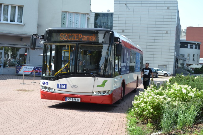 W Sosnowcu uruchomiono mobilny punkt szczepień. SZCZEPanek...