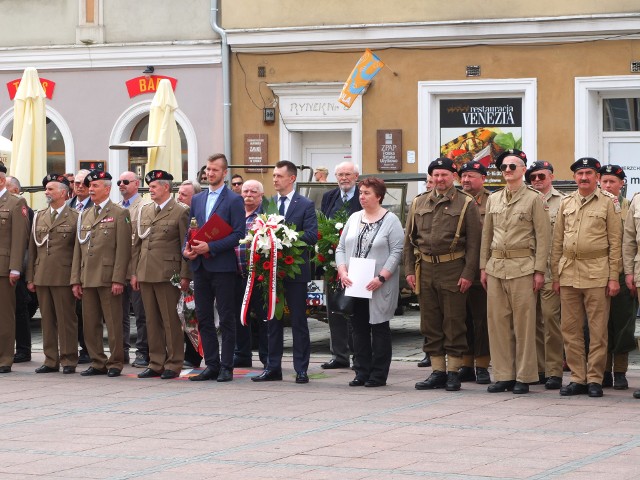 Uroczystości w Opolu z okazji 73. rocznicy bitwy o Monte Cassino.